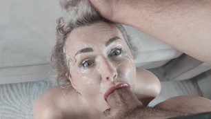 Extreme Fucking in the Mouth of an Insatiable MILF