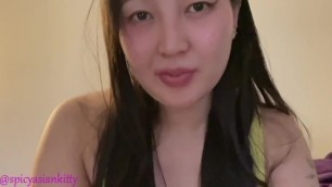 Hot Asian Roommate Begging to Give you a Handjob