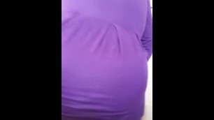 Feedafattyfull- BBW tries to Move Hips and Ass at Beat of Music