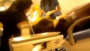 Dentist Drills until Girl Screams and Flinches in Pain