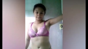 Sri Lankan Girl Stripping Fully Exposing Nude 2
