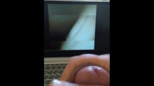 Masturbating while Watching Hot Colombian Masturbating