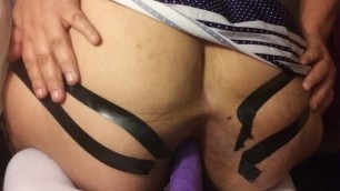 I Taped my Ass Open so i can Fuck it on Cam