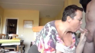 Jen is Putting Johns Hard Cock into her Mouth