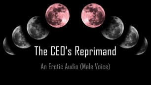 The CEO's Reprimand [erotic Audio] [spanking] [pet Play] [temp]