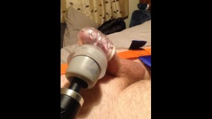 Strapped down Cock Play with Doxy