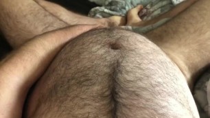 Pregnant Hairy FTM Trans Man - Huge Belly and Wet Pussy POV - REAL MPREG