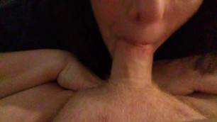 Girlfriend Sucks me off until i Cum in her Throat and on her Face