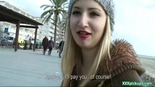 Public PIckups - Czech Amateur Teen Fucks Outdoor For Money 13