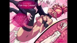 Crimson Keep 3 - Fire Imp Citizens Scenes - A Helping Hand And Cock