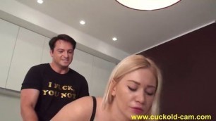 Humiliator Fuck Blondie In Front Of Cuckold Nikki Brooks Fuck