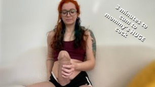 You get 3 Minutes to Cum to Mommy's Huge Cock - Full Video on Veggiebabyy Manyvids