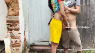 Sri Lankan new Couple Outdoor Fuck එළියේ ගත්තු සැප